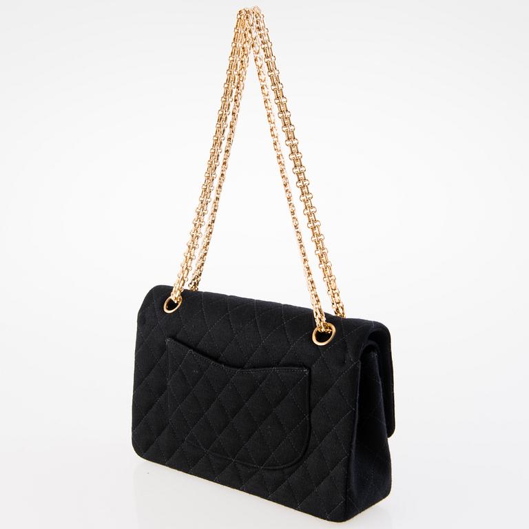 CHANEL, "Jersey Double Flap Bag", LAUKKU.