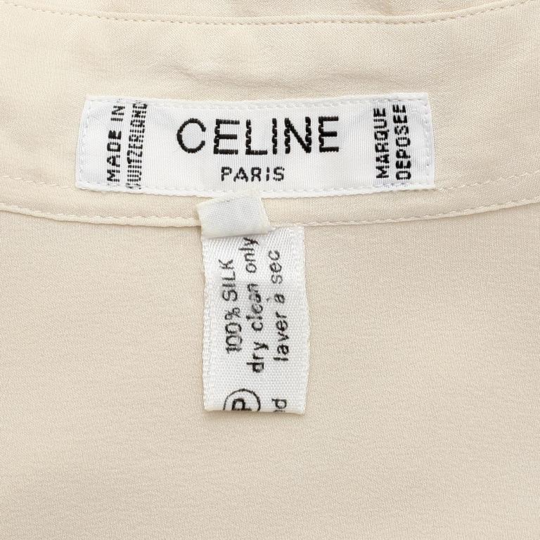 CÉLINE, blus, storlek 40.