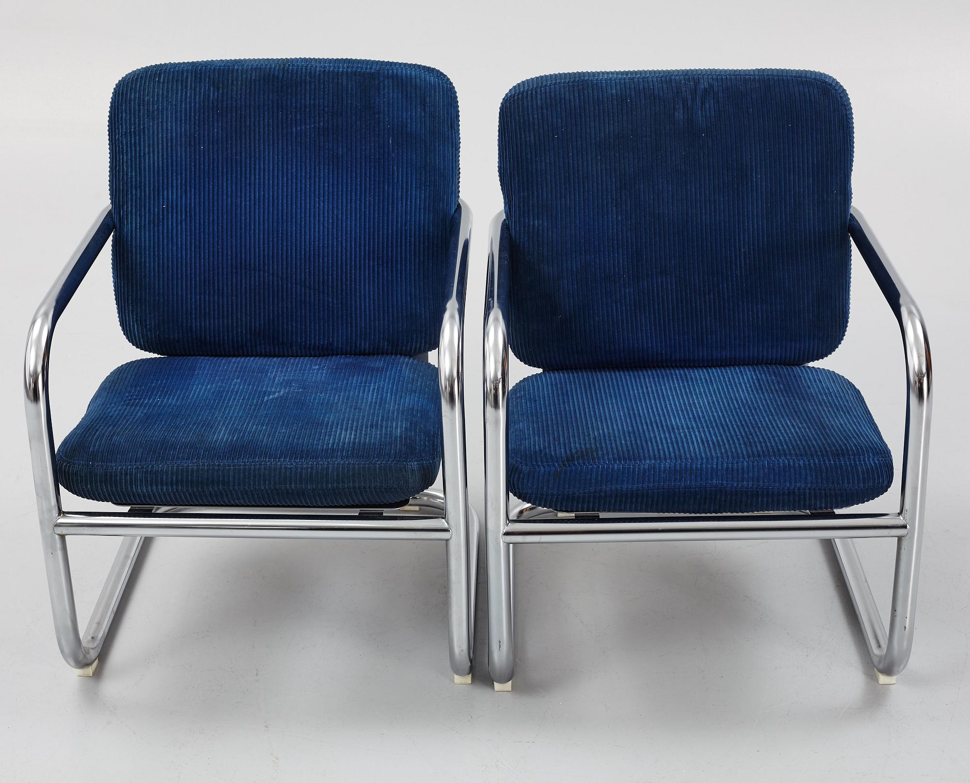 Börge Lindau & Bo Lagerkrantz, a pair of model S70, 1970s.