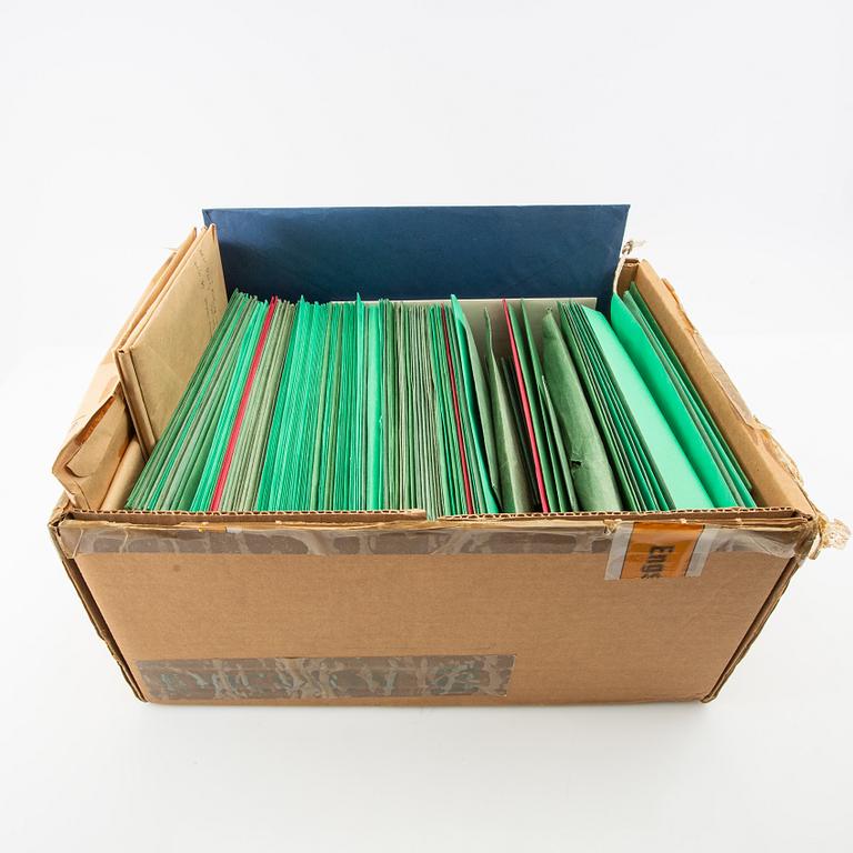 Invitation cards, approx. 130 pcs. Anders Tornberg Gallery.