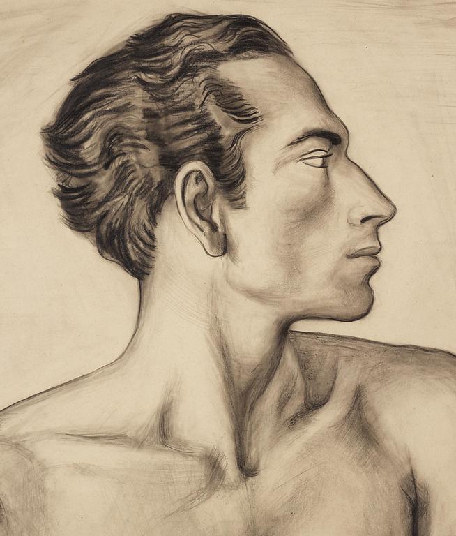 Nils von Dardel, Study of a Man.