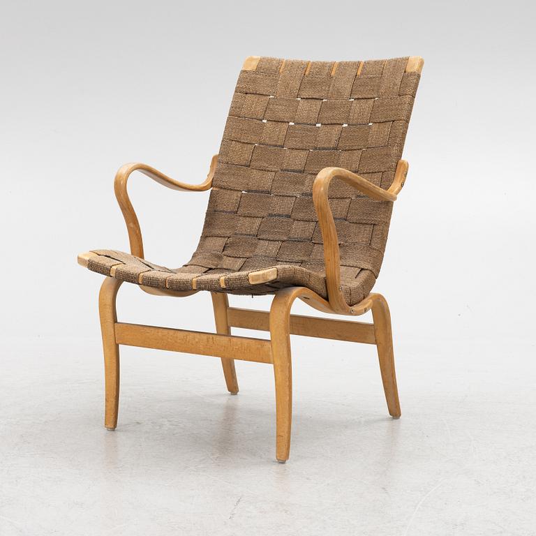 Bruno Mathsson, fåtölj, "Eva", 1900-talets andra hälft.