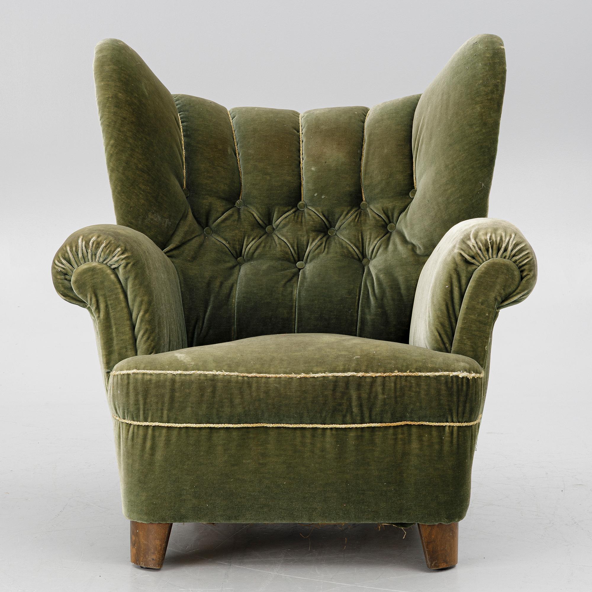 Fåtölj, Swedish Modern, 1900-talets första hälft.