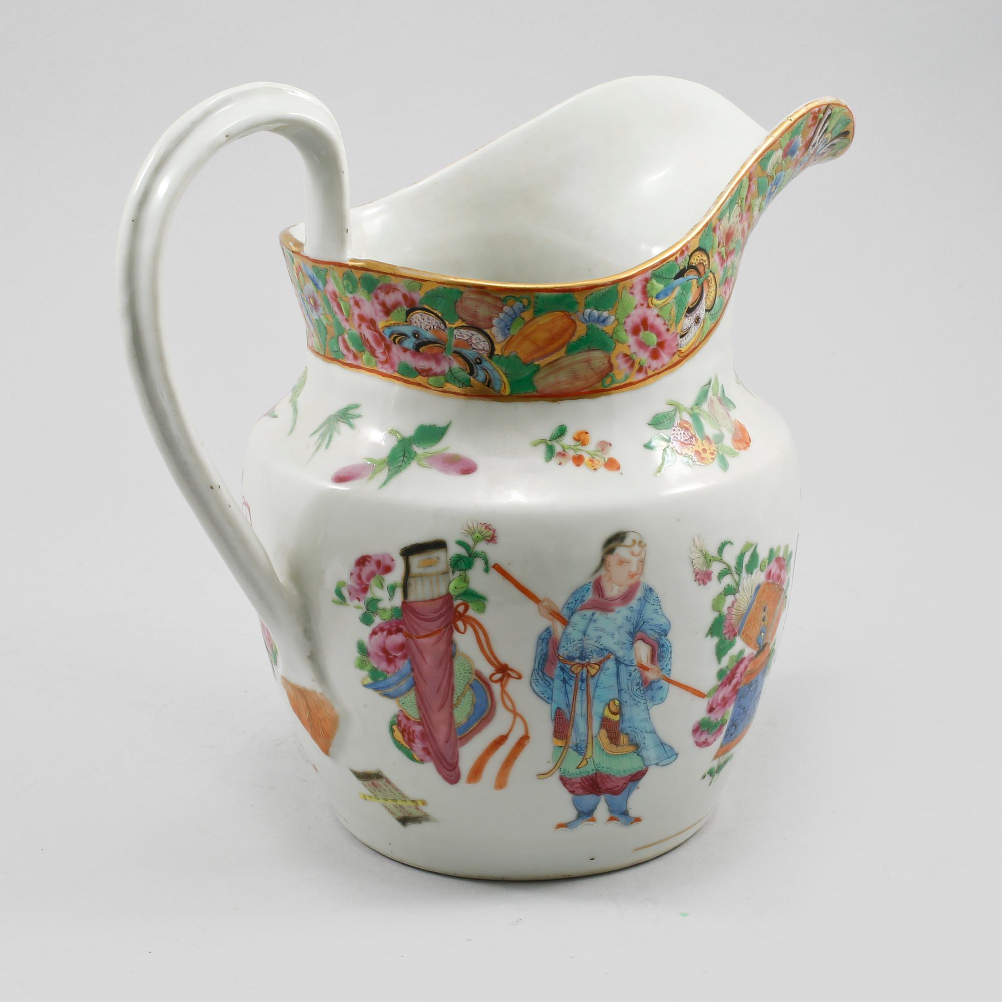 KANNA, porslin, Kanton, Kina, 1800-tal.