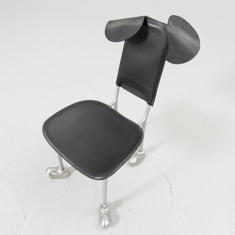 Javier Mariscal, stol, "Garriri / Mickey Mouse Chair" formgiven 1988 för Akaba, Spanien.