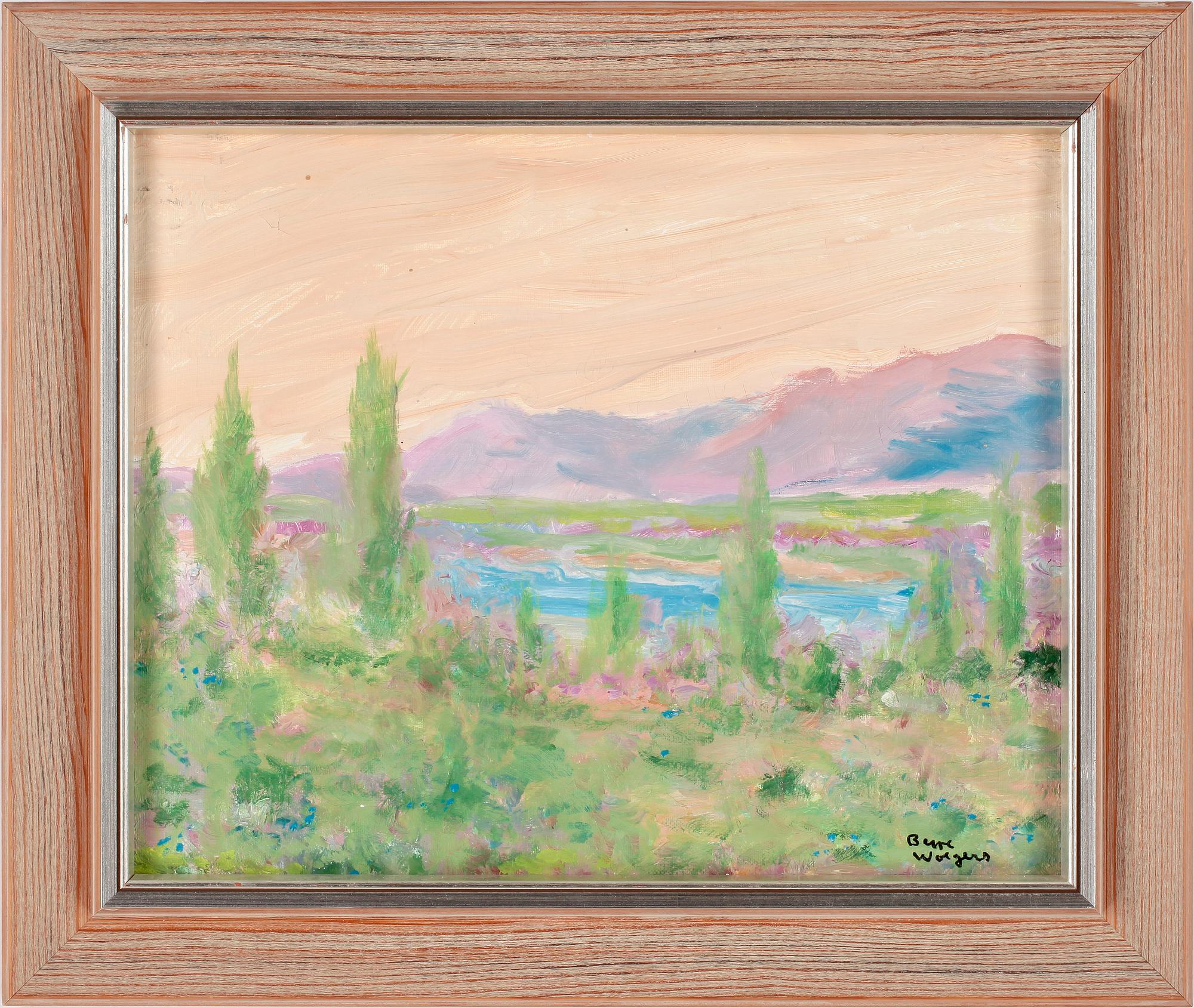 BEPPE WOLGERS, olja på duk, sign.