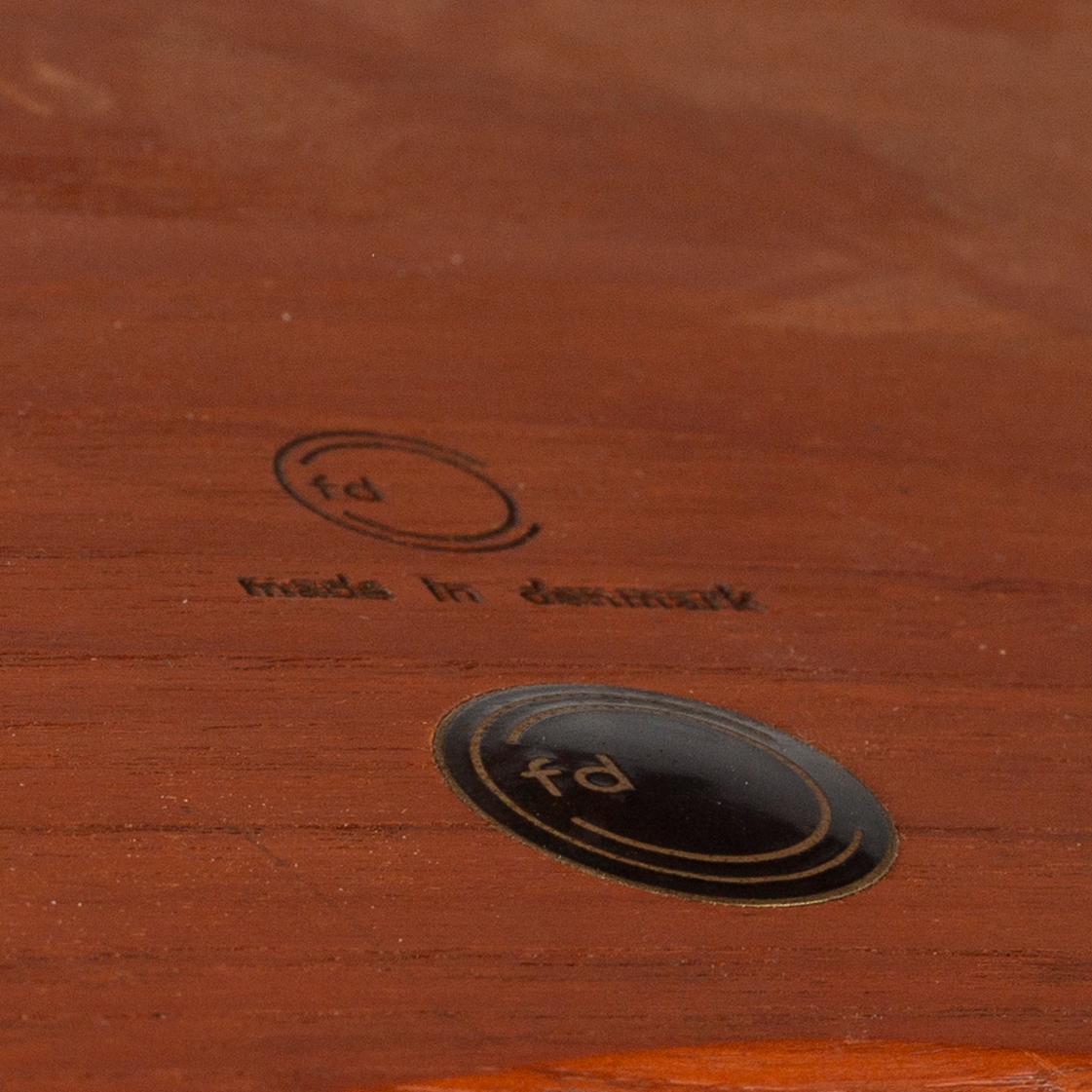 A 'Minerva' sofa table by Peter Hvidt & Orla Mølgaard Nielsen, France & Son.