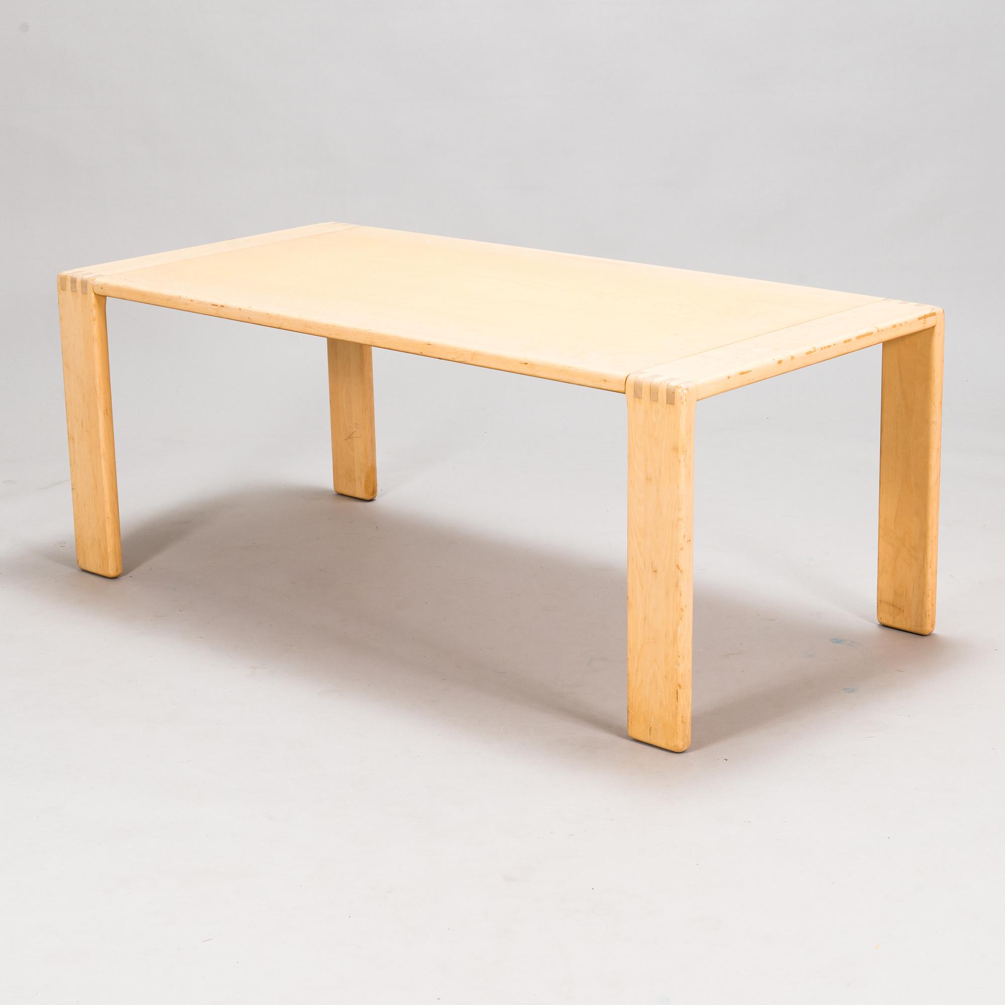 Esko Pajamies, A pair of 1970's 'Bonanza' armchairs, coffee table and sofa for Asko.