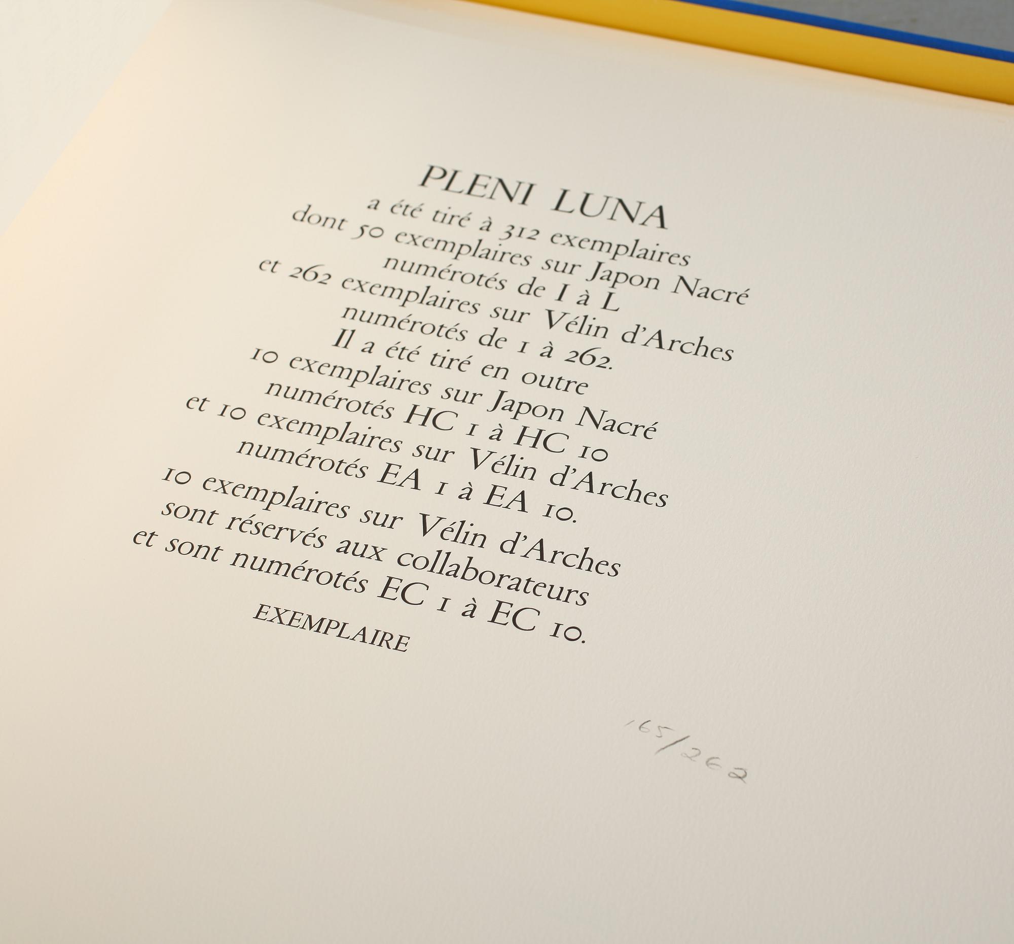 WIFREDO LAM, färglitografier, 10 st, "Pleni luna", signerade och numrerade 165/262.