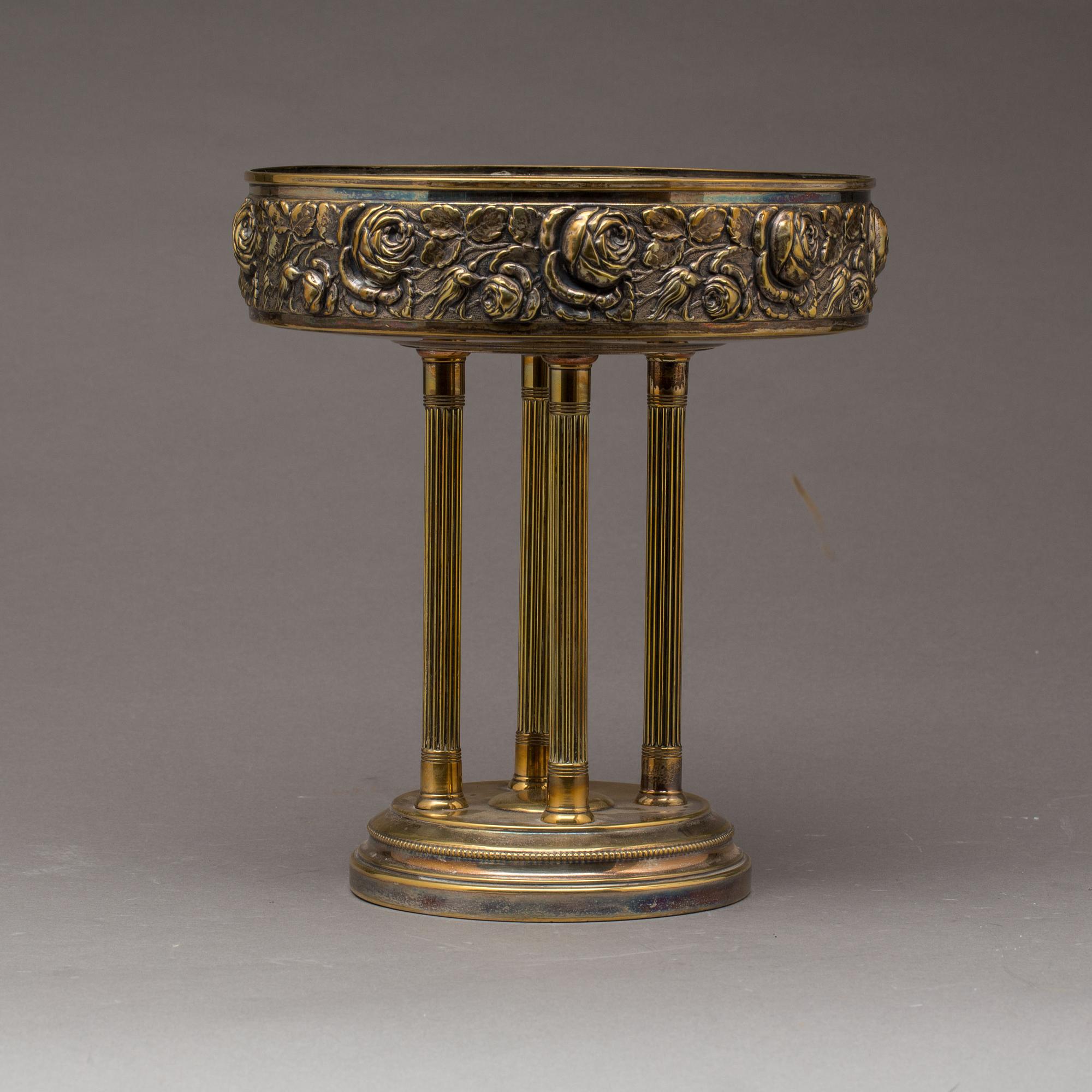 BORDSUPPSATS, nysilver, jugend, 1900-tal.
