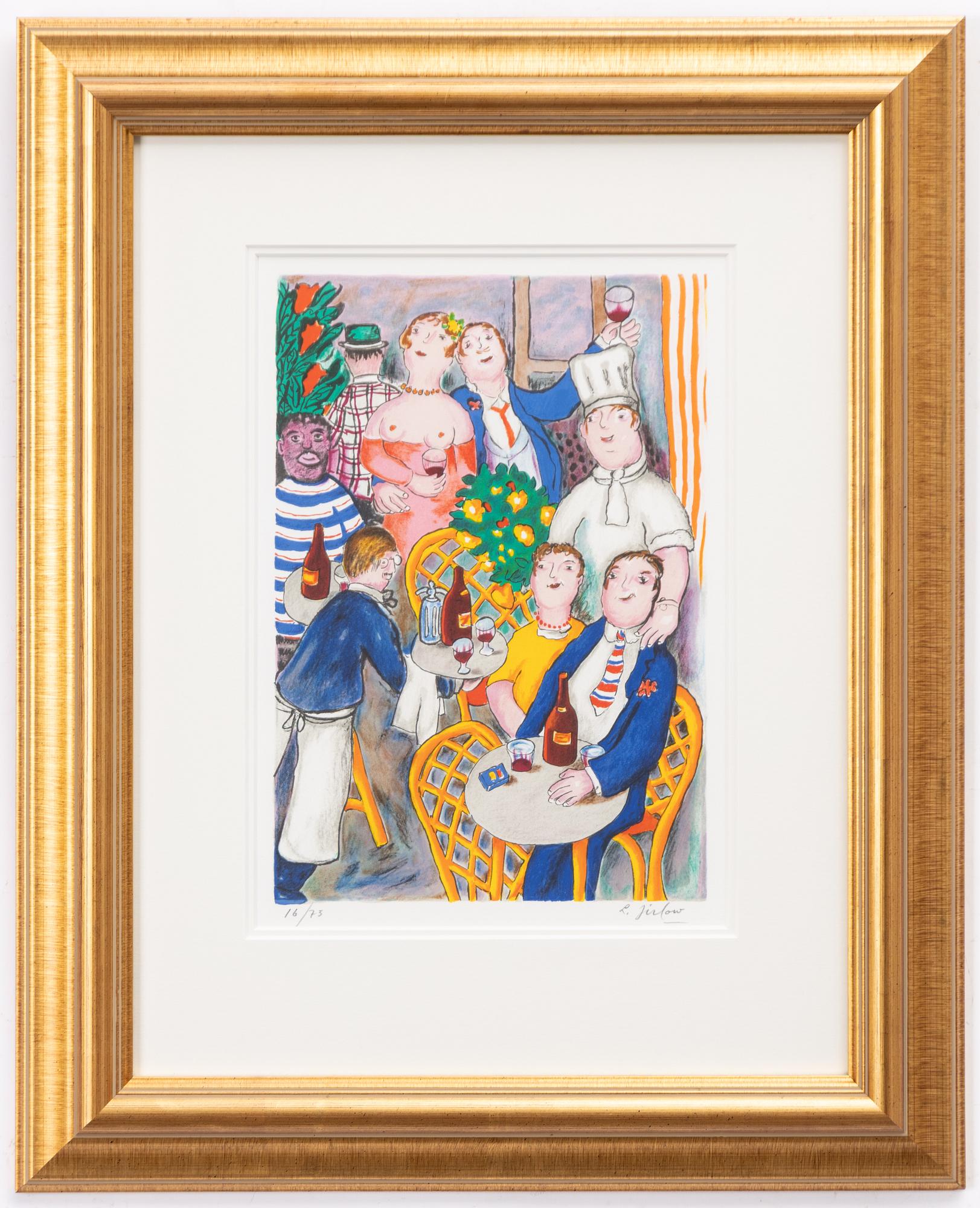 Lennart Jirlow, "Trottoarcaféet".