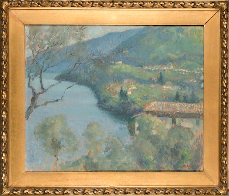 Berndt Lagerstam, Kustlandskap från södern.