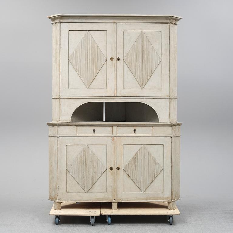 An early 19th Century cabinet.