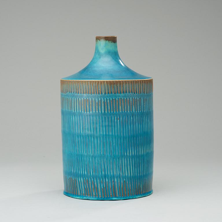 A Stig Lindberg stoneware vase, Gustavsberg Studio 1958-59.