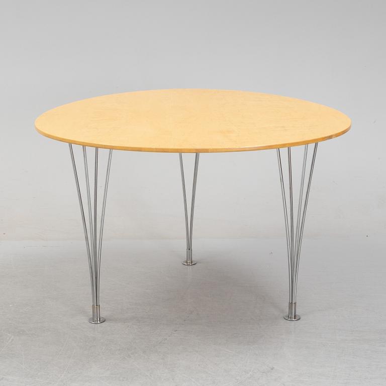 Bruno Mathsson &Piet Hein, a 'Trisuperellips' table, Bruno Mathsson International, Värnamo.