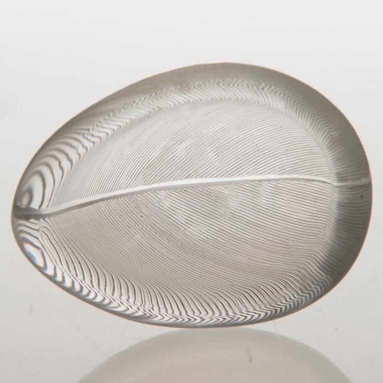 TAPIO WIRKKALA, BOWL, 'Leaf', signed Tapio Wirkkala Iittala.