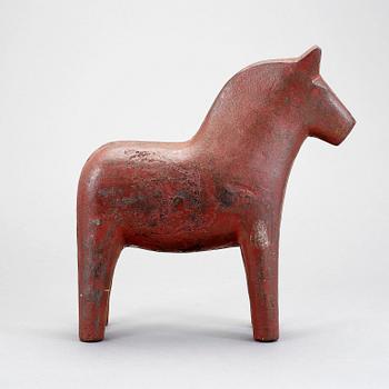 ANDREAS WARGENBRANT, skulptur, gjutjärn, signerad.