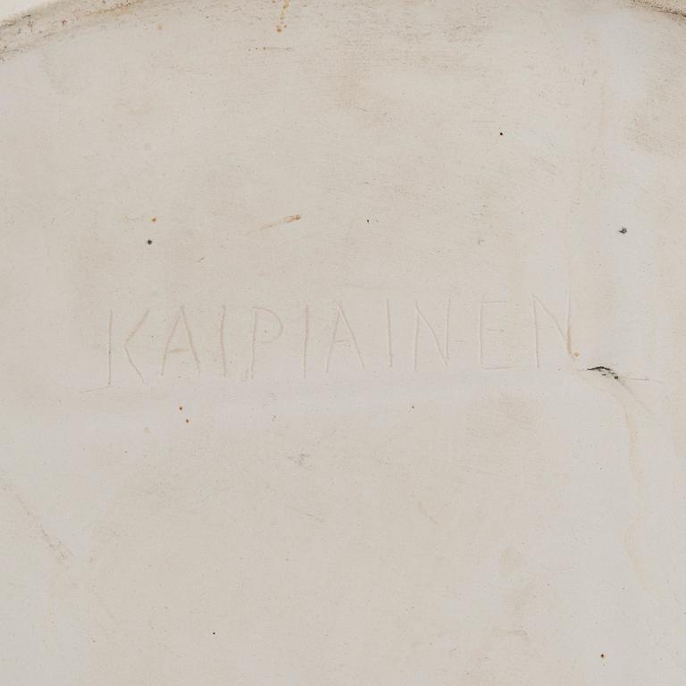 Birger Kaipiainen, dekorationsfat, stengods signerad Kaipiainen.