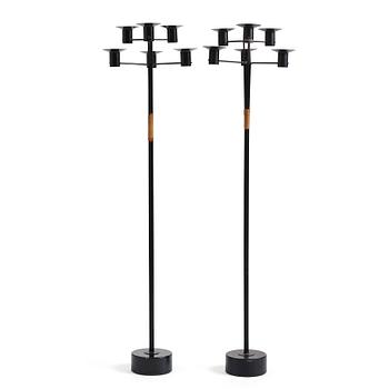 439. Hans-Agne Jakobsson, a pair of floor candelabra, model "L5", Hans Agne Jakobsson AB, Markaryd, 1950-60s.