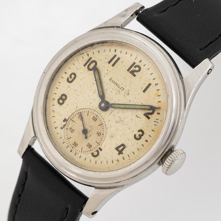 Longines, "Sei Tacche" wristwatch, 33,5 mm.
