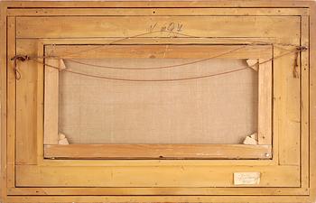 GEORG FISCHHOF. Oljemålning på duk. Signerad A.L. Terni.