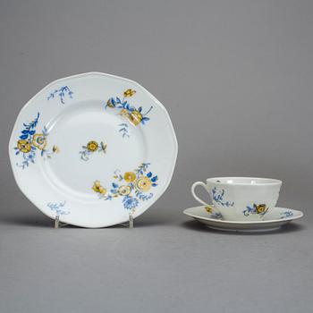 KAFFESERVIS, 24 delar, porslin. Theodore Haviland, Limoges, 1930-tal.