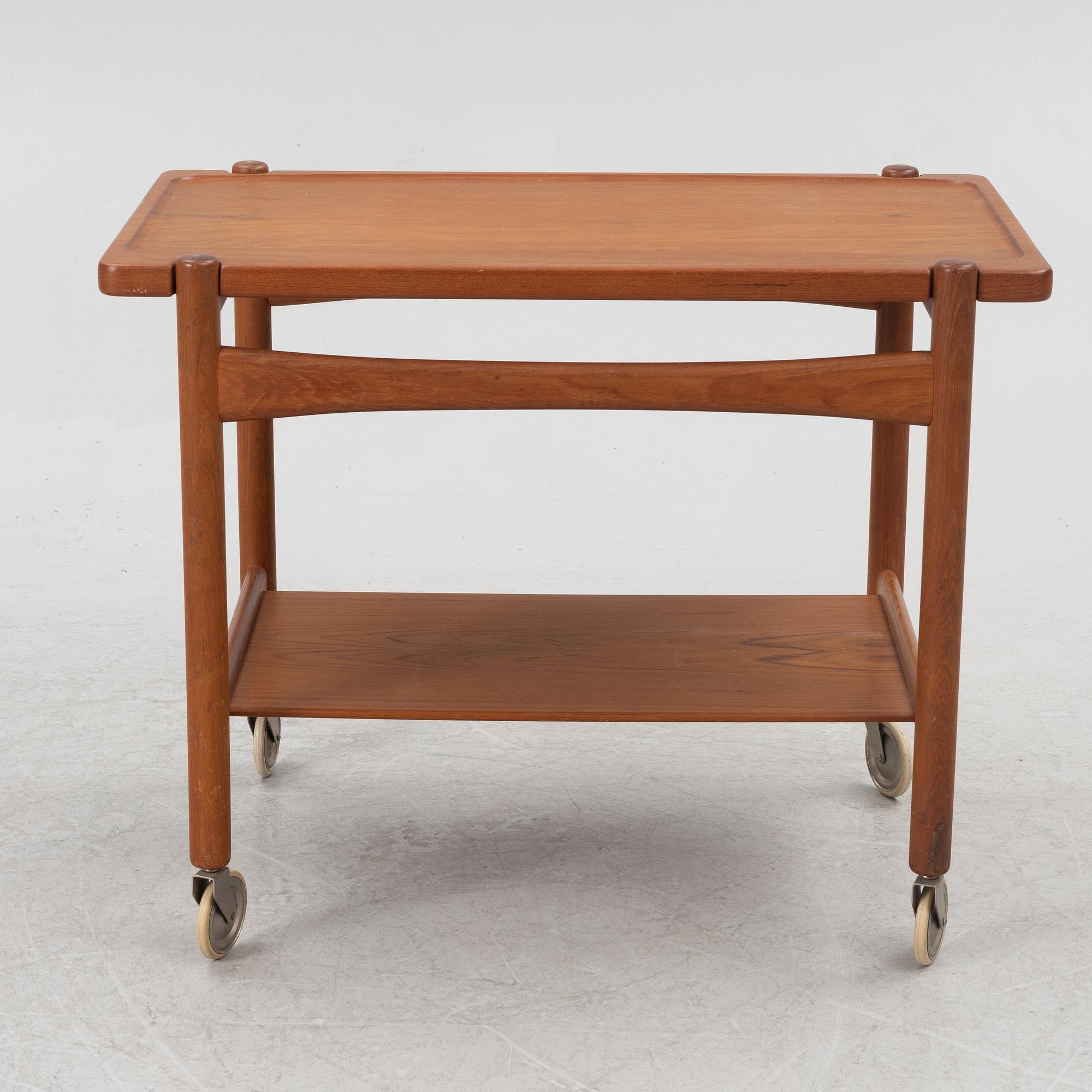 Hans J Wegner, serveringsvagn, Andreas Tuck, Danmark.