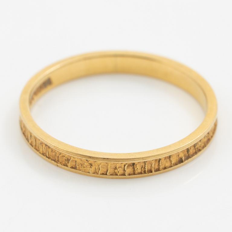 Lapponia, ring 18K guld, Finland 1978.