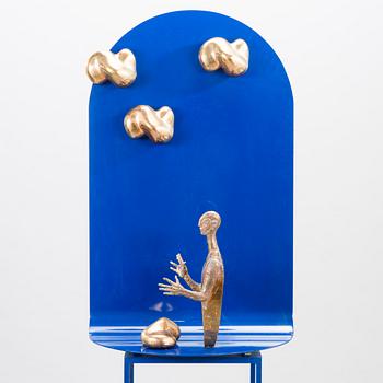 VEIKKO MYLLER, sculpture, metal, bronze, signed and dated -00, numbered 1/1.