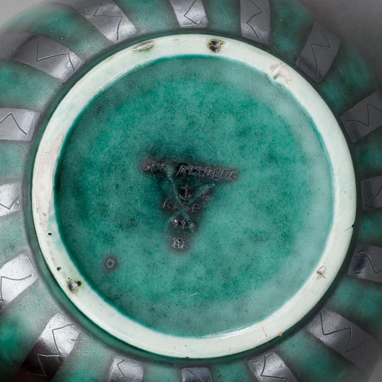 SKÅL, "Argenta", Wilhelm Kåge, Gustavsberg, 30/40-tal.