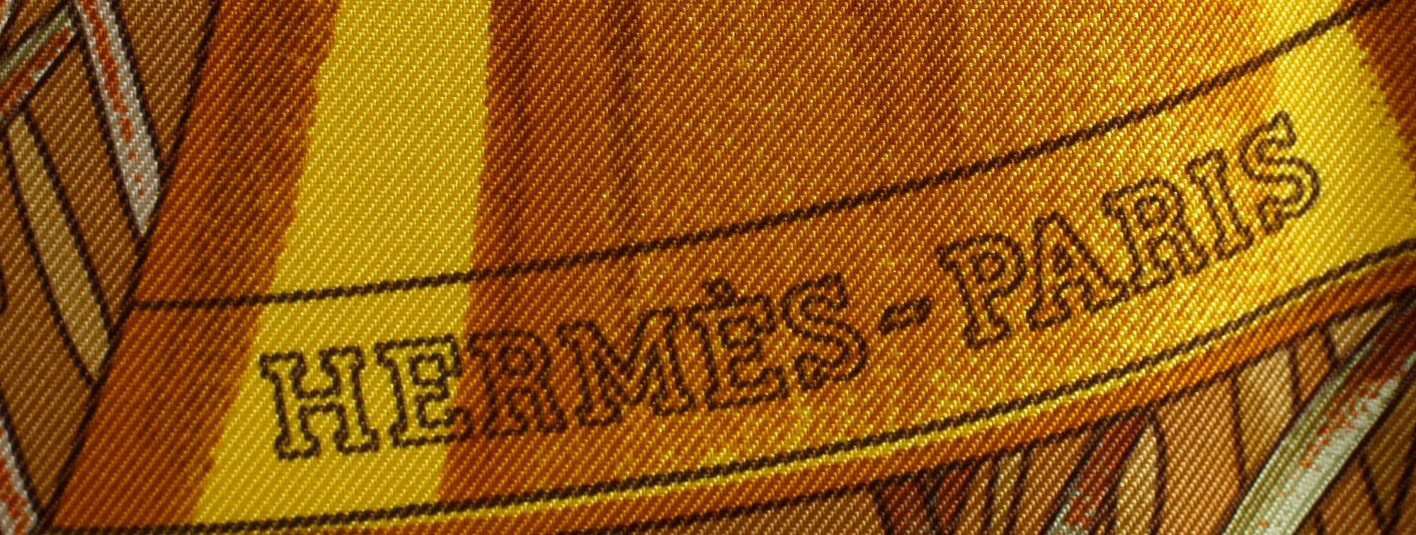 SCARF, siden. Hermés, Paris.