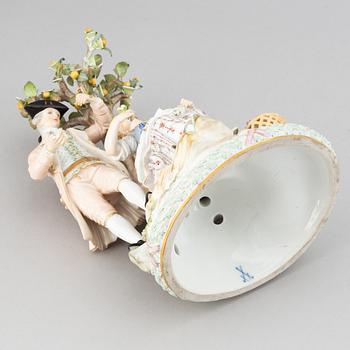 A Meissen porcelain figurine, second half of the 19th-century.