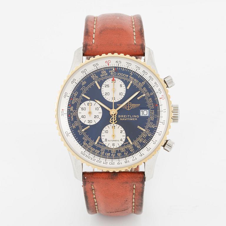 Breitling, Old Navitimer II, wristwatch, chronograph, 41.5 mm.