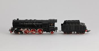 MODELLOK samt KOLVAGN, Märklin, HR 800 samt HR 809. 1930-tal.