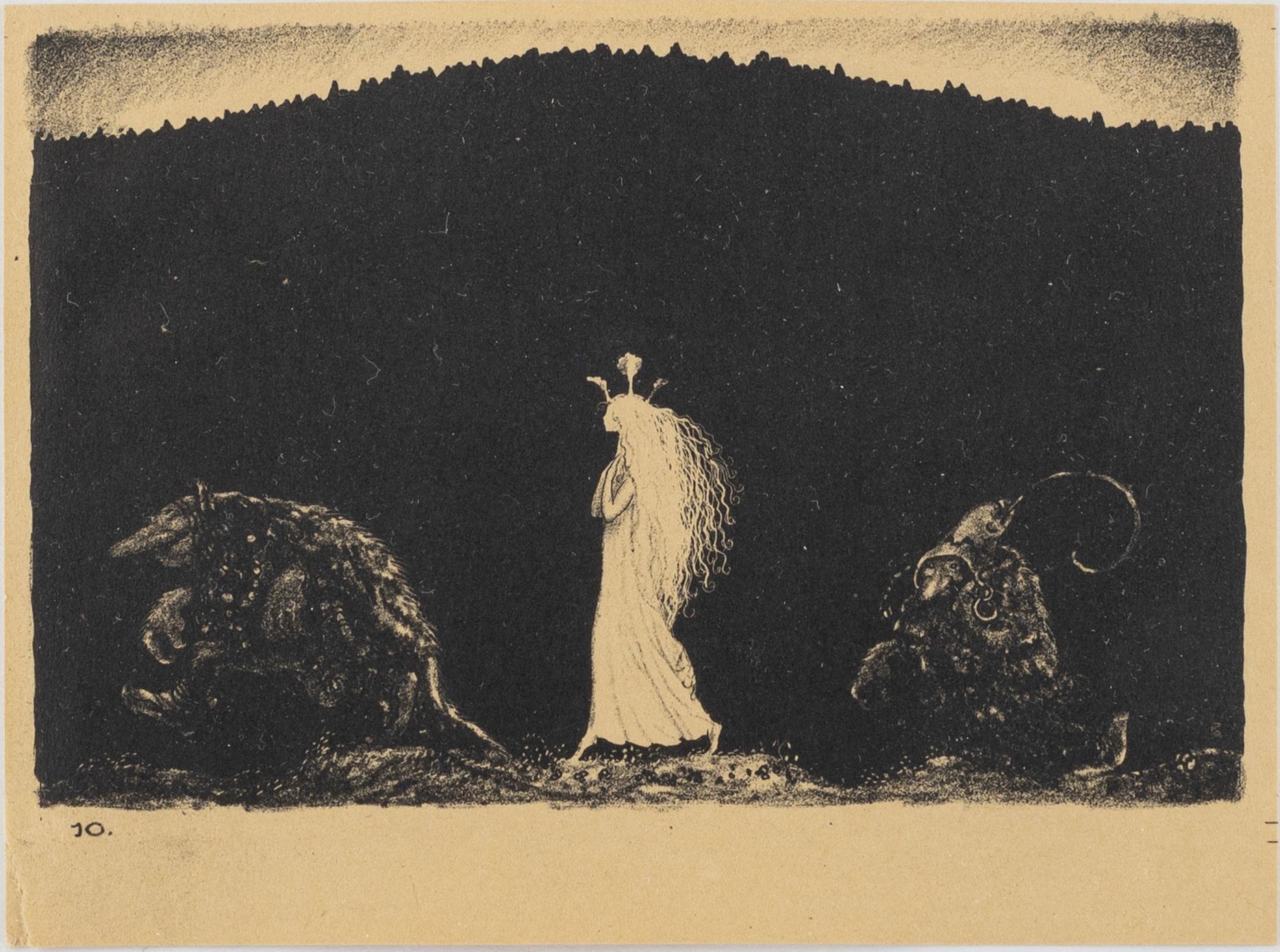 John Bauer, "The Troll's Stepdaughter".