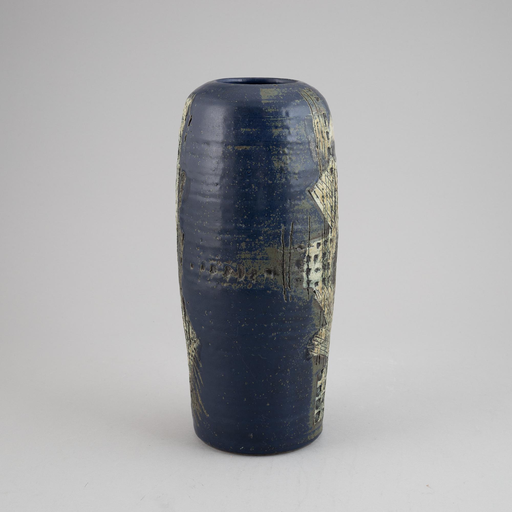 Lisa Larson, a stoneware vase for Gustavsbergs studio.