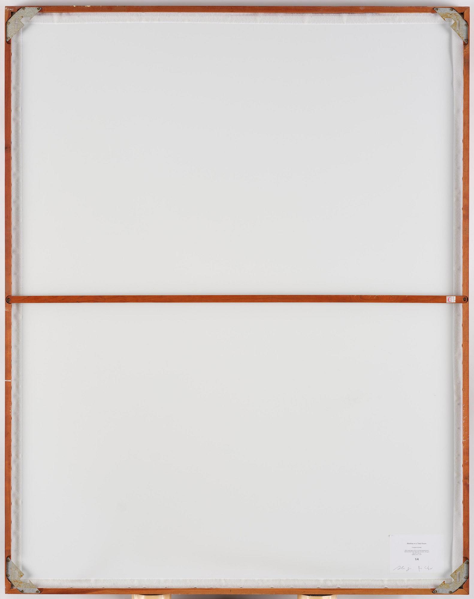 Cooper & Gorfer, "Marilina in a Tiled Room", 2014.