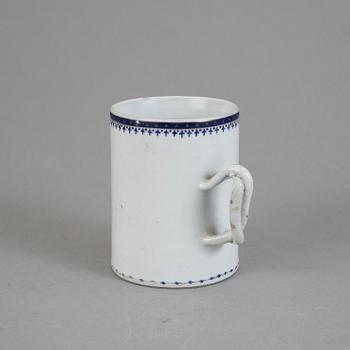 MUGG, porslin, kompaniporslin, Jiaqing, 1800-talets början.