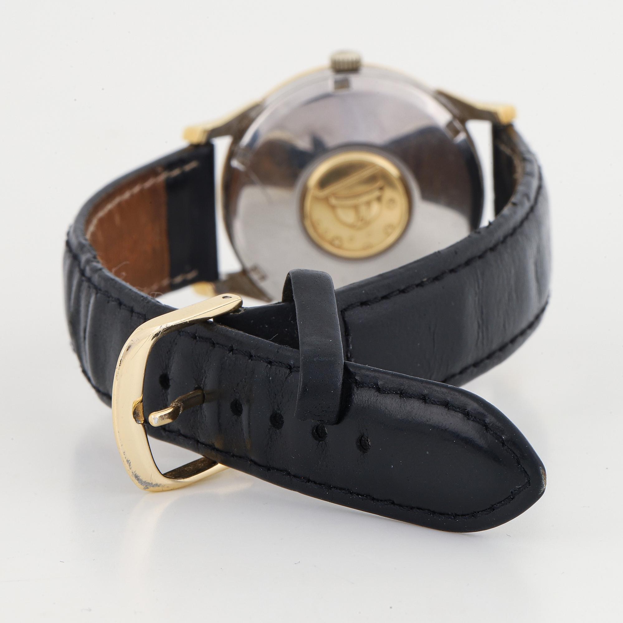 Omega, Constellation, Chronometer, "Pie-Pan", wristwatch, 34 mm.