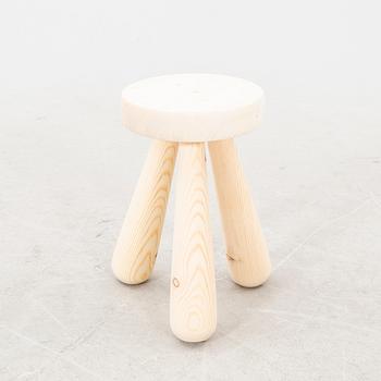 A pine stool around 2000.