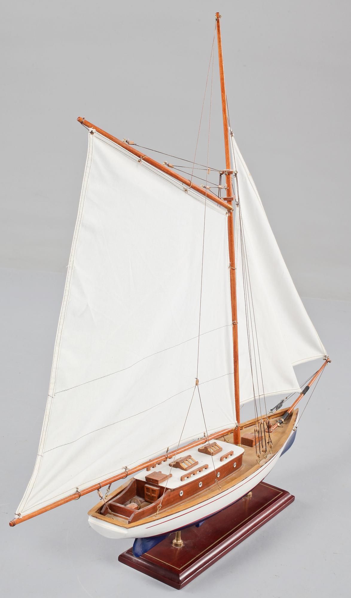 SKEPPSMODELL, sent 1900-tal.