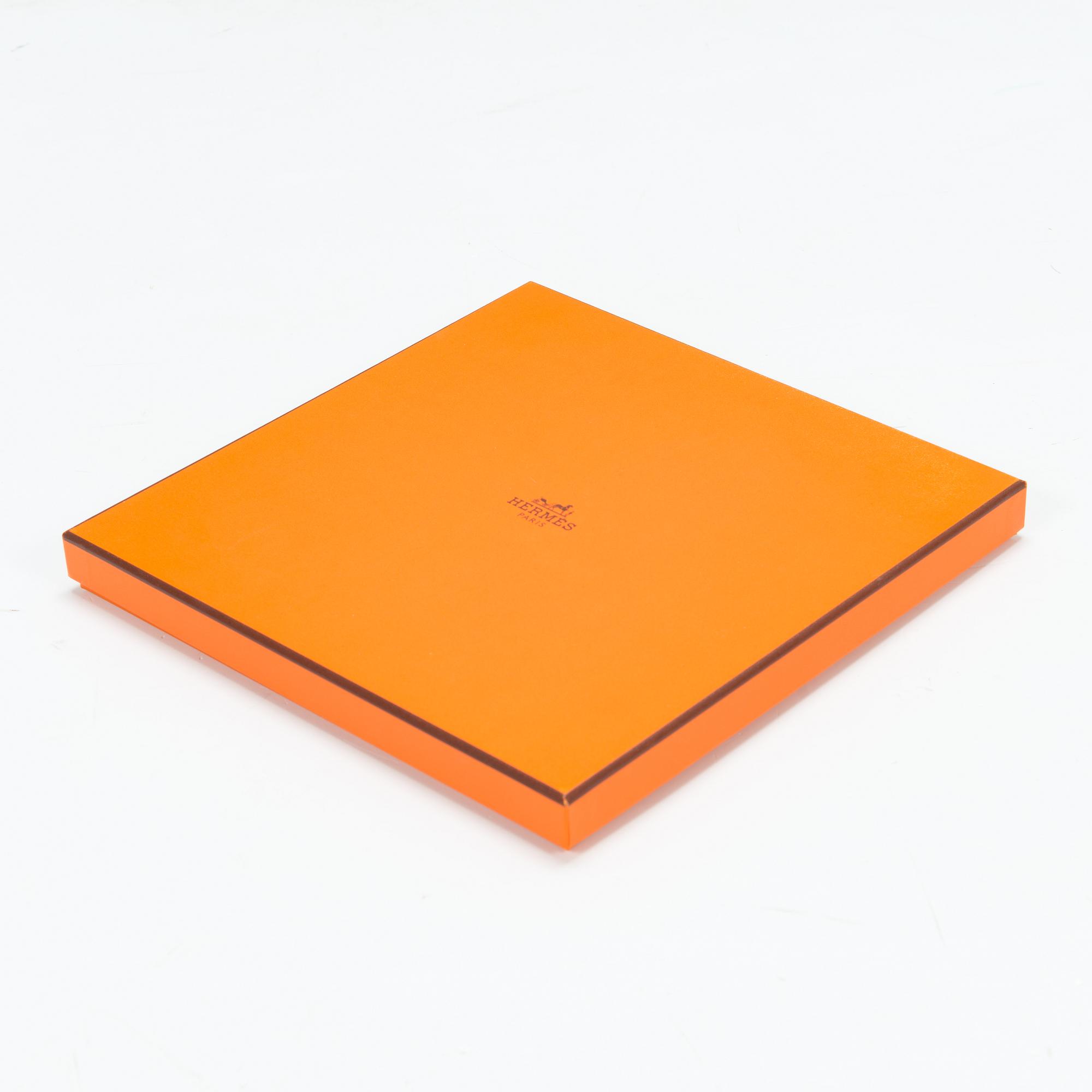 Hermès,  a 'Monsieur et Madame II' silk scarf.