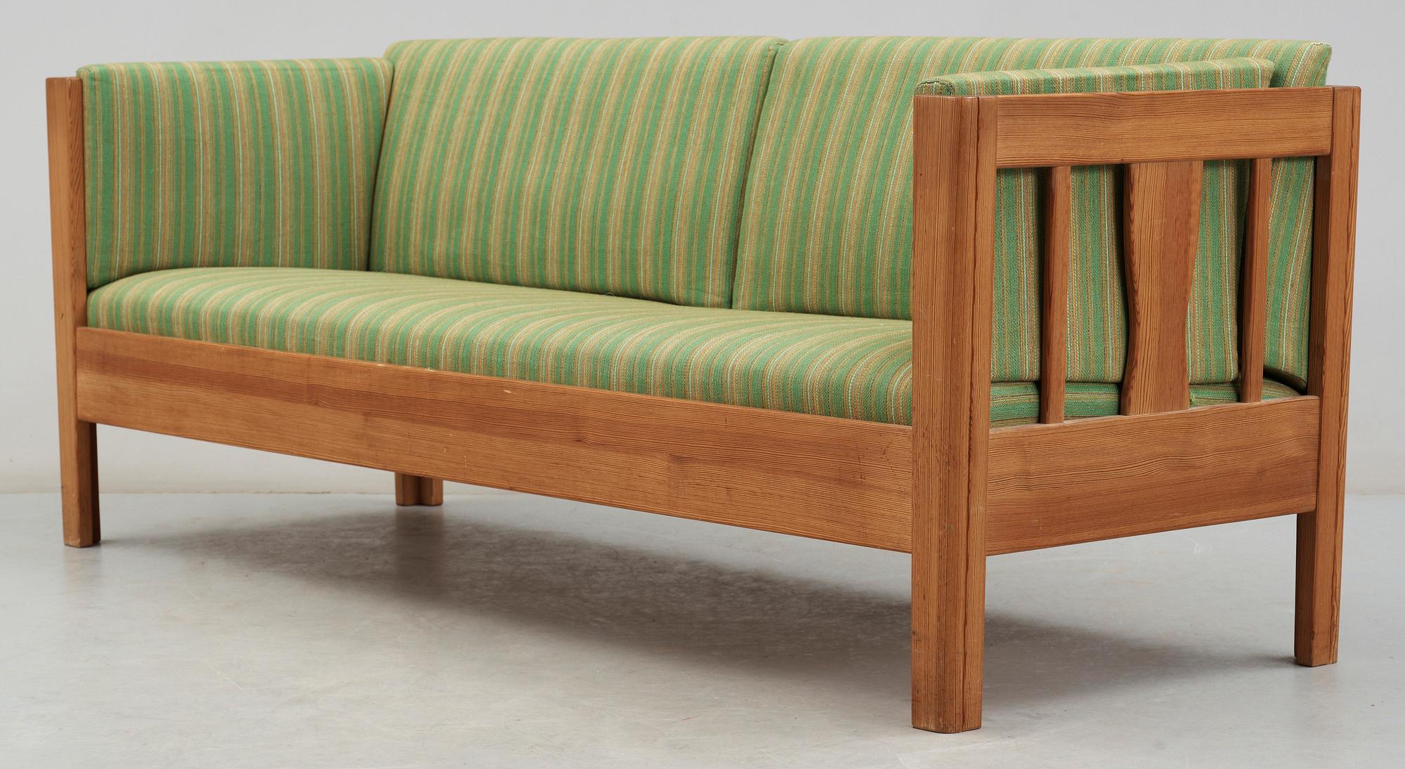 SOFFA, Carl Malmsten, brännmärkt CM.