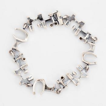 Jorma Laine, silver bracelet.