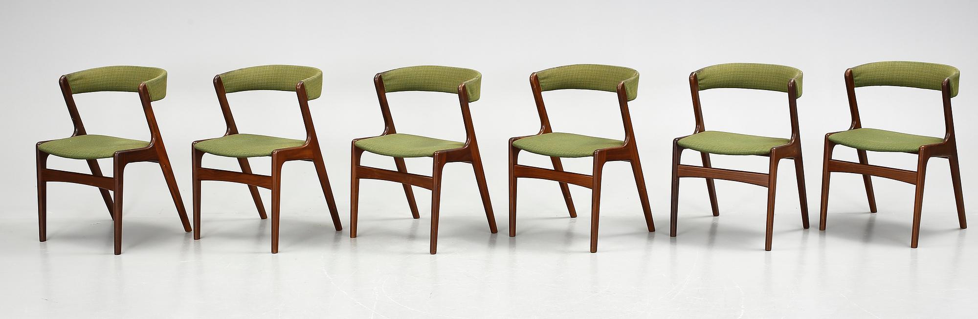STOLAR, 6 st, Kai Kristensen, Danmark, 1950/60-tal.