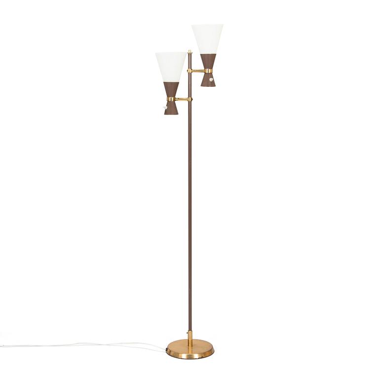 Maria Lindeman, a mid-20th century 'K10-2' floor lamp for Idman.