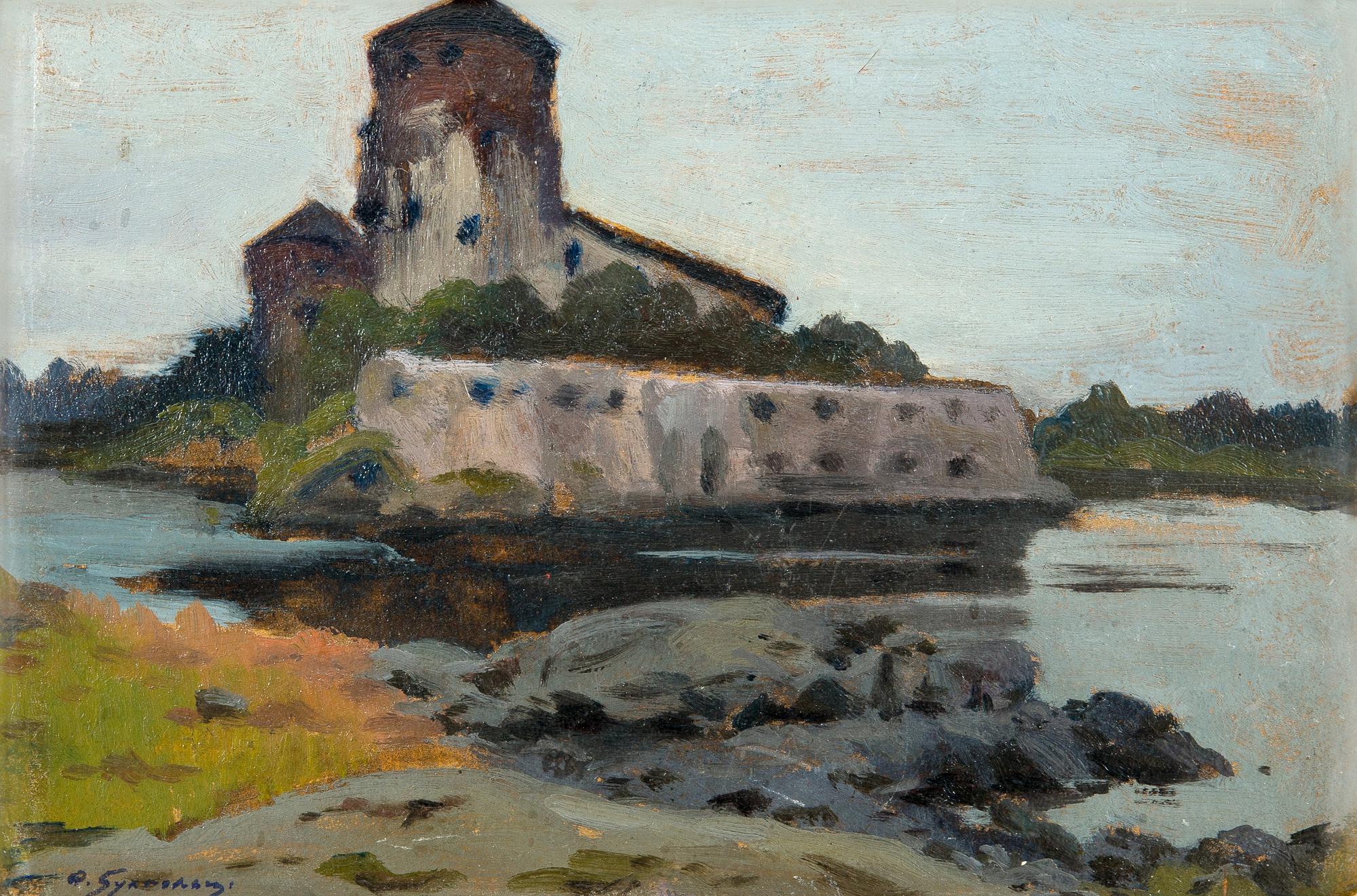 Feodor Feodorovitch Buchholz, OLAVINLINNA.