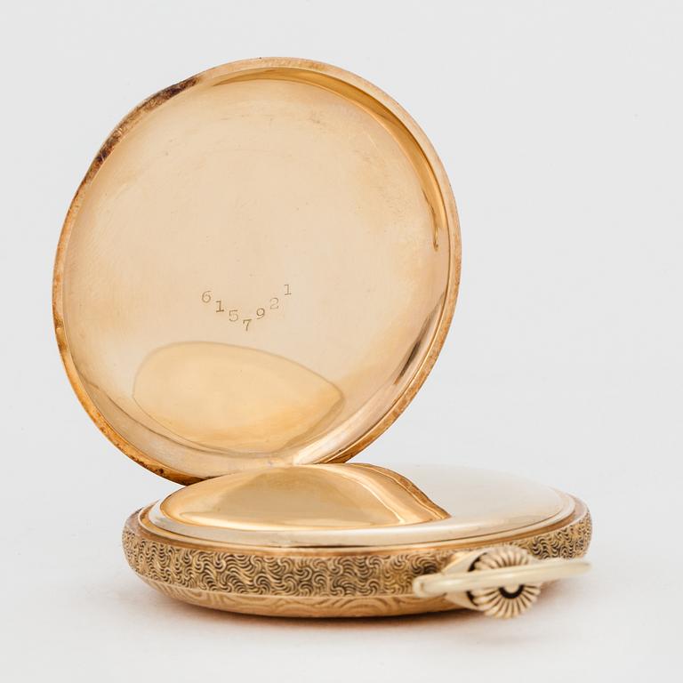 WALTHAM, pocketwatch, 45,5 mm, hunting case,