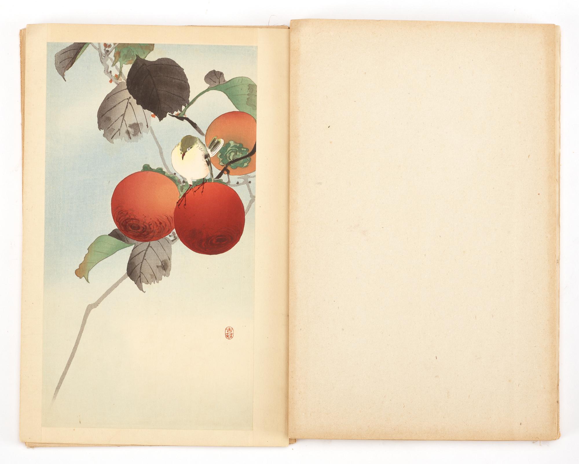 Wood cut in color, with different motifs. A folder of 9 pieces.