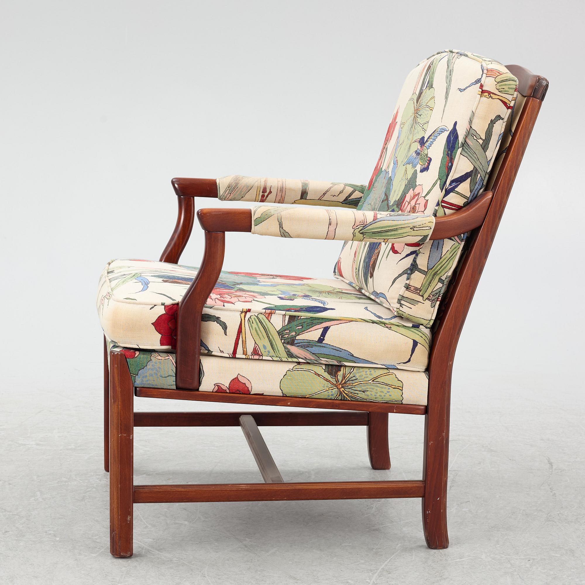 An 'Ellinor' armchair, Bröderna Andersson, second half of the 20th Century.